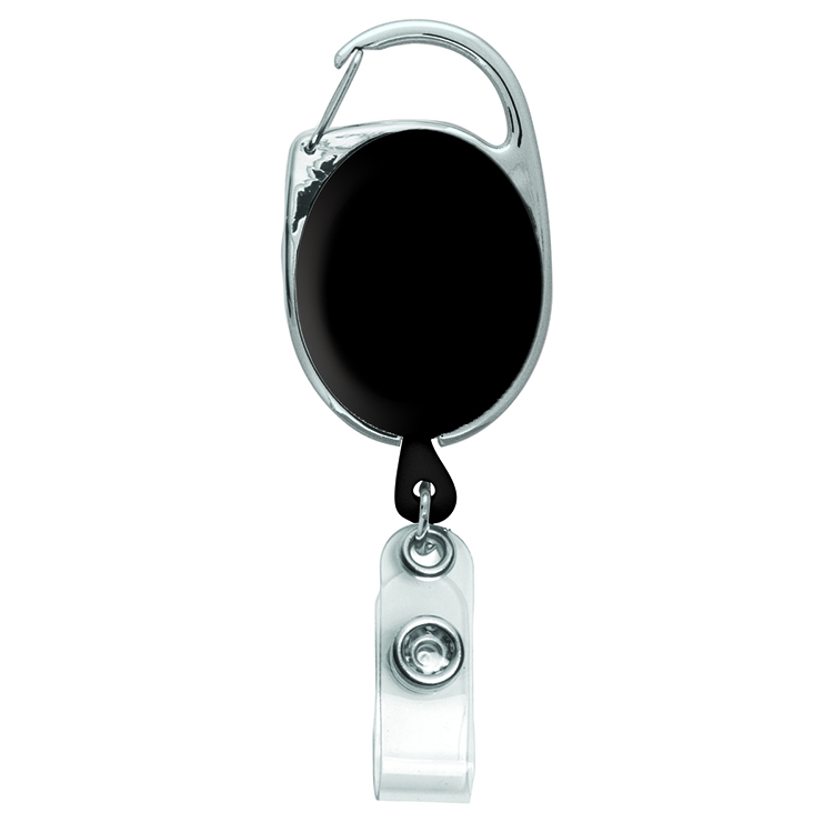 "Oberlin PI" 30" Cord PhotoImage ® Full Color Imprint* Retractable Carabiner Style Badge Reel and Ba 18