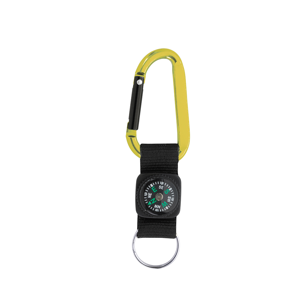 Combo Carabiner Compass Keychain 5