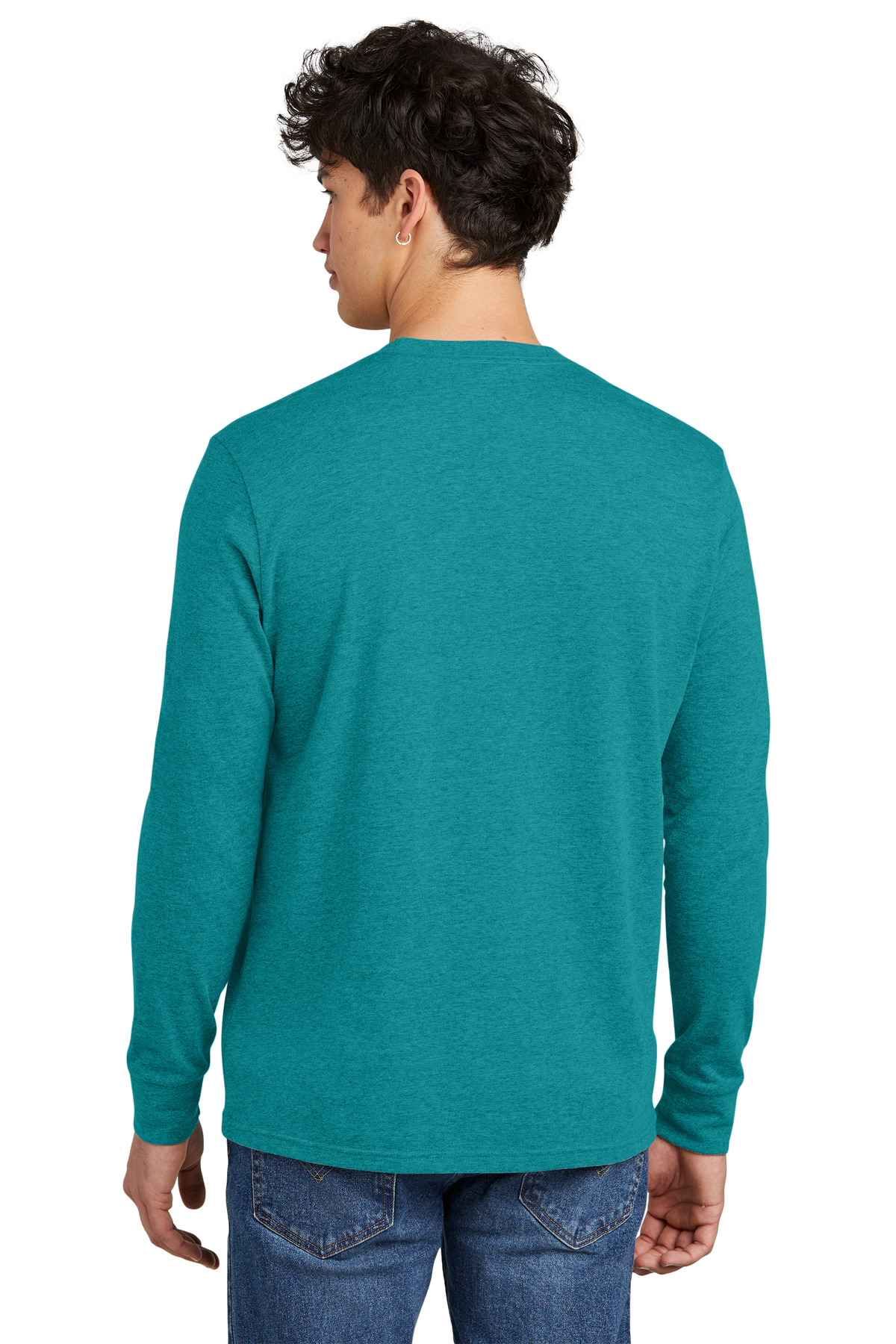 District Perfect Blend CVC Long Sleeve Tee DT109 22