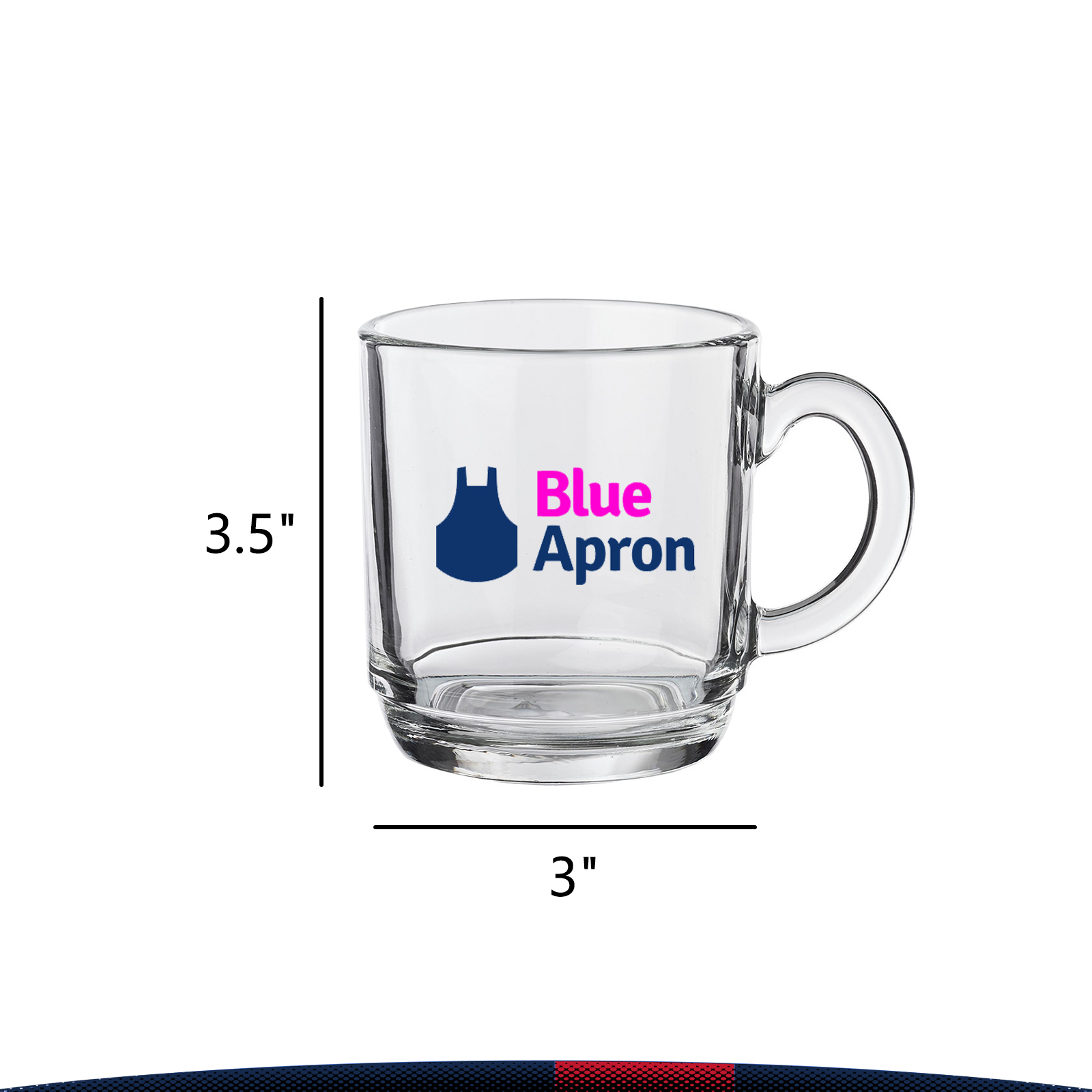 10 oz. Glass Ceramic Coffee Mug 4
