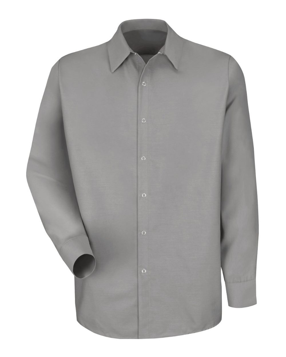 Men's Specialized Pocketless Poplin Long Sleeve Work Shirt - SP16 14