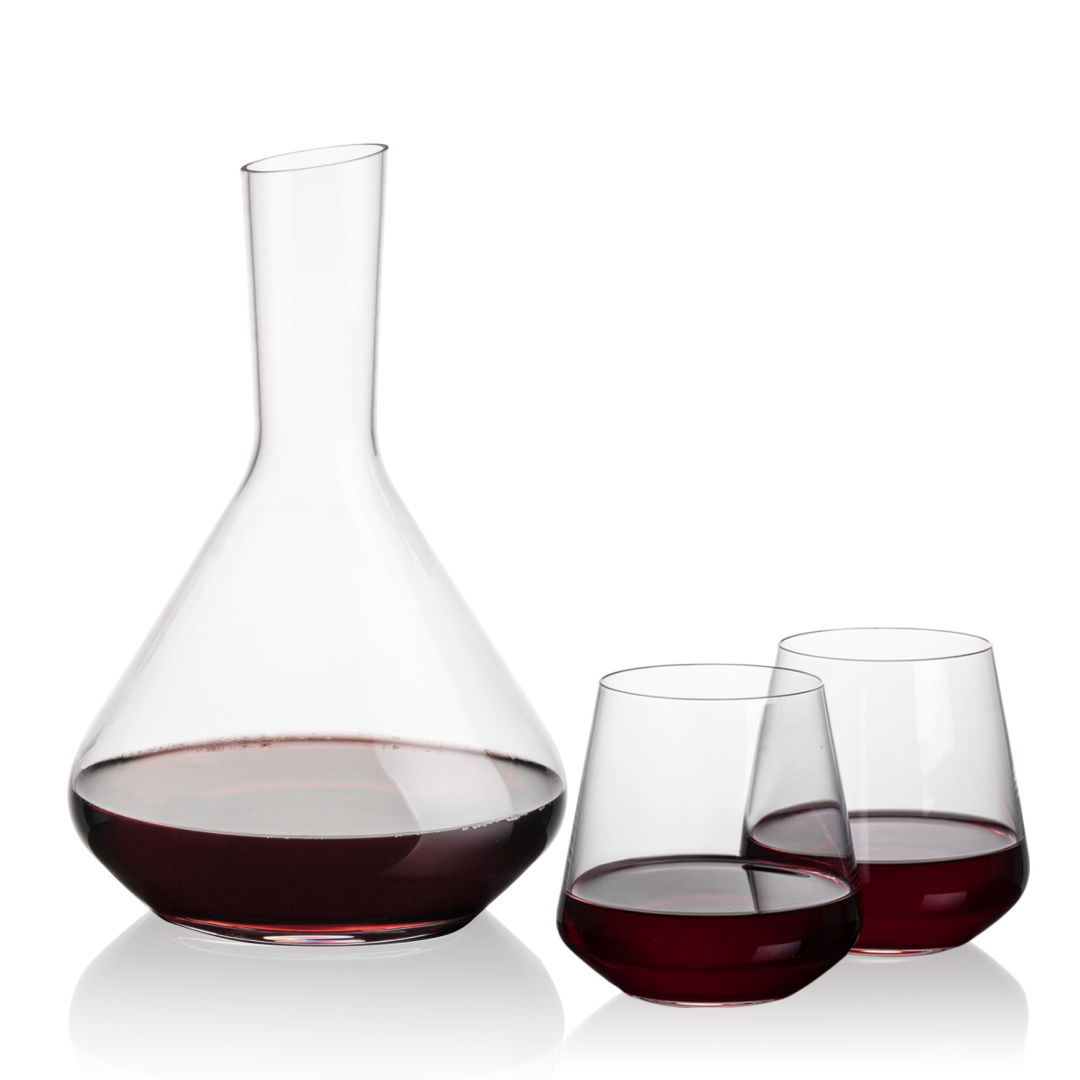 Terrassa Carafe & Cannes Stemless Wine 4