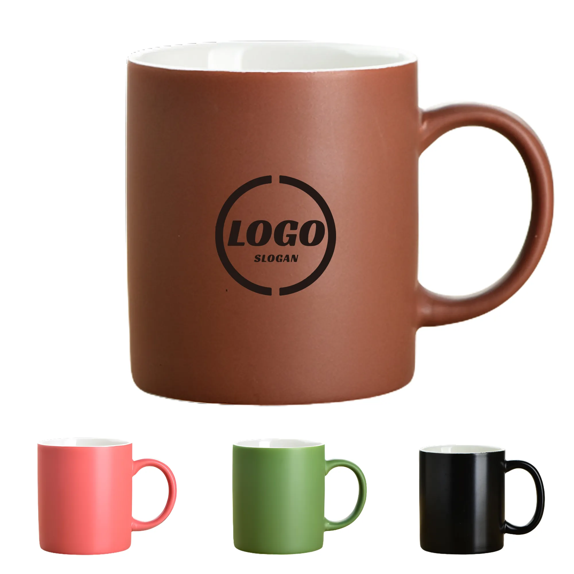 Stylish 11 Oz Matte Ceramic Coffee Mug