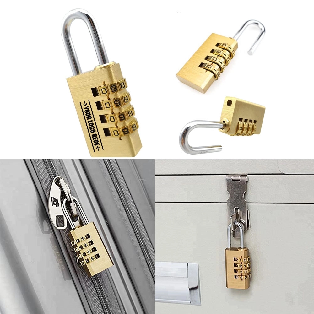 Resettable Code Luggage Lock Key For Daily Use 3
