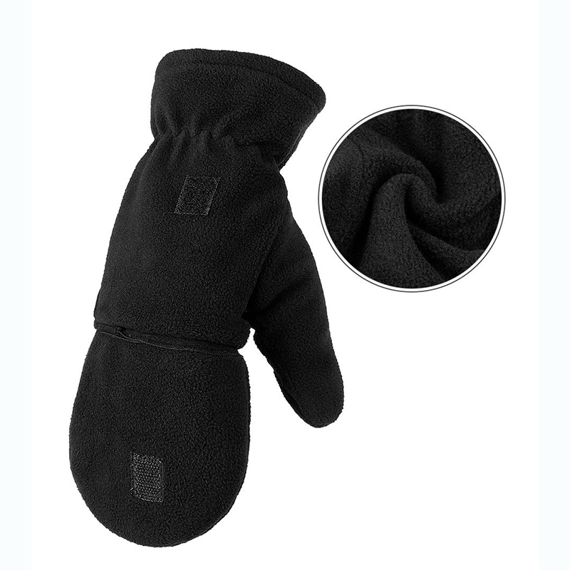 Convertible Polar Fleece Gloves Flip Top Mittens 15