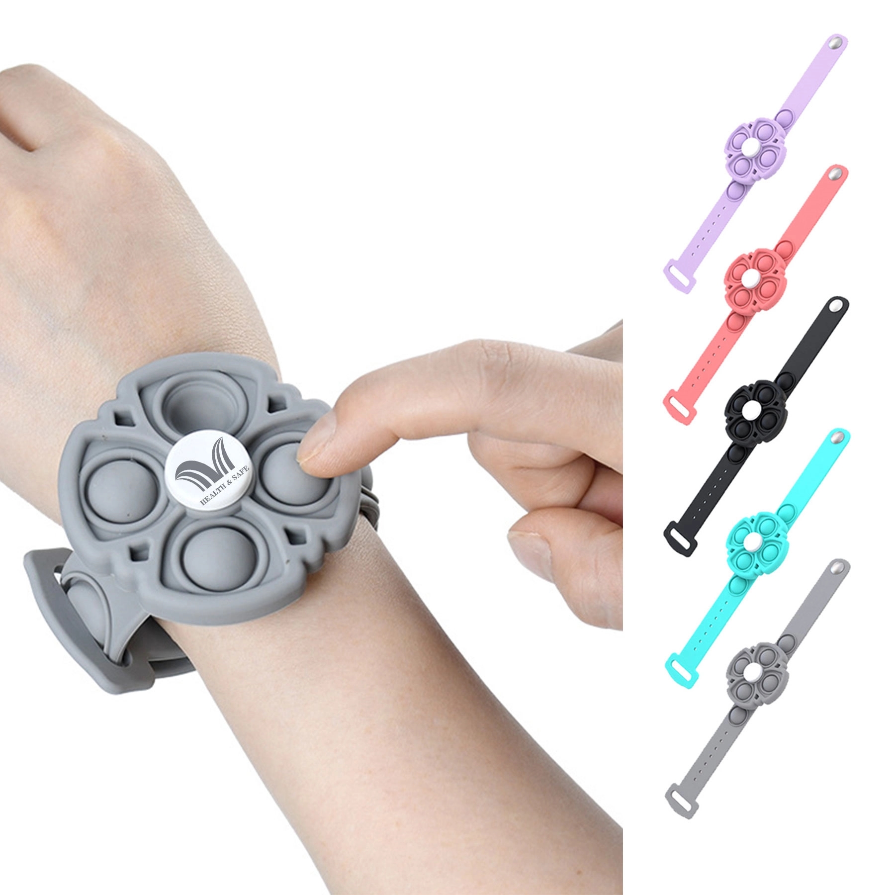 Anxious Spinner Pop Toy Bracelets 1