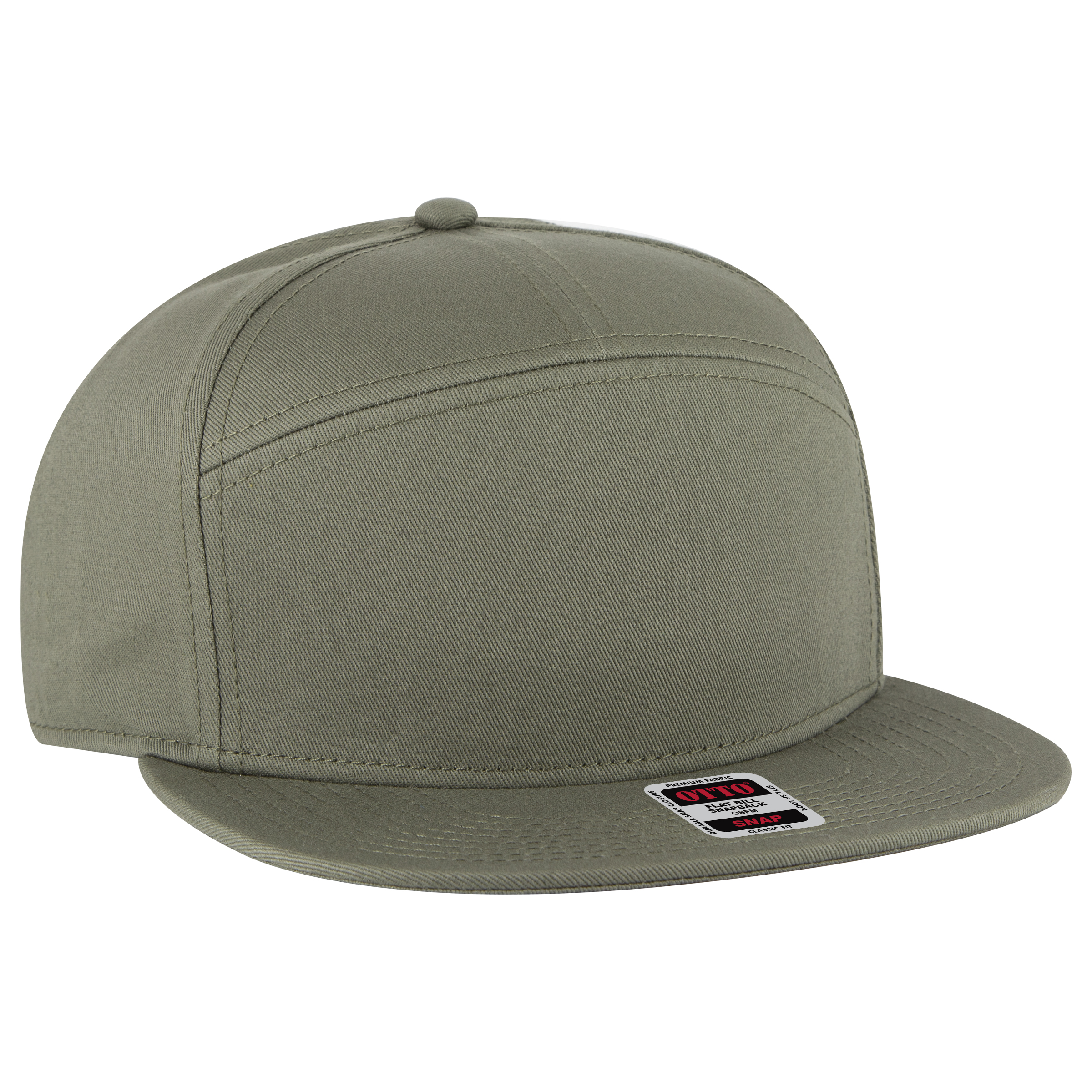 OTTO CAP® OTTO SNAP 7 Panel Pro Style Snapback Hat 7