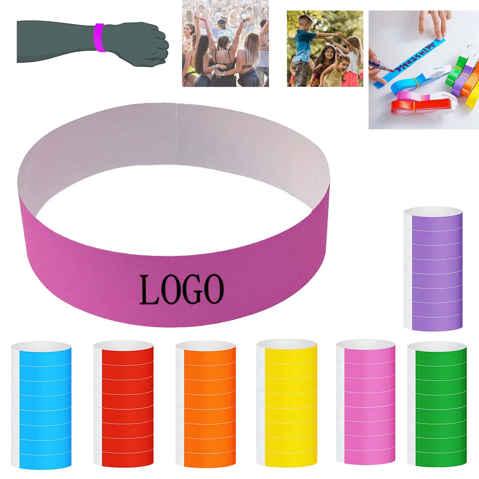 Tyvek Wristbands for Events 2