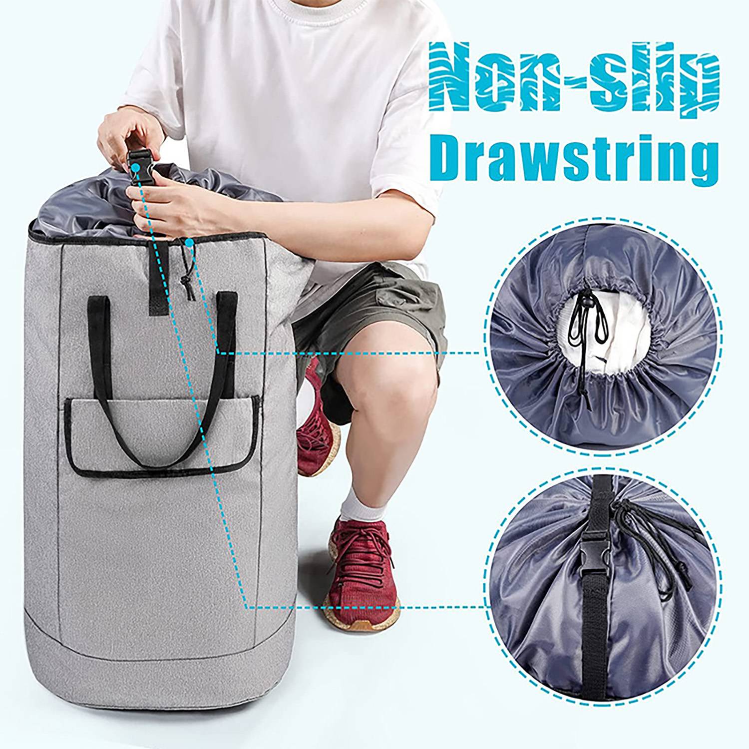 105L Large Laundry Backpack 7