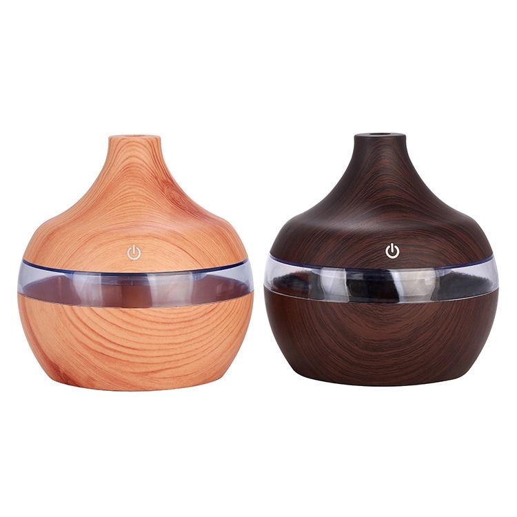 300 Ml Usb Silence Wood Grain Air Humidifier 6