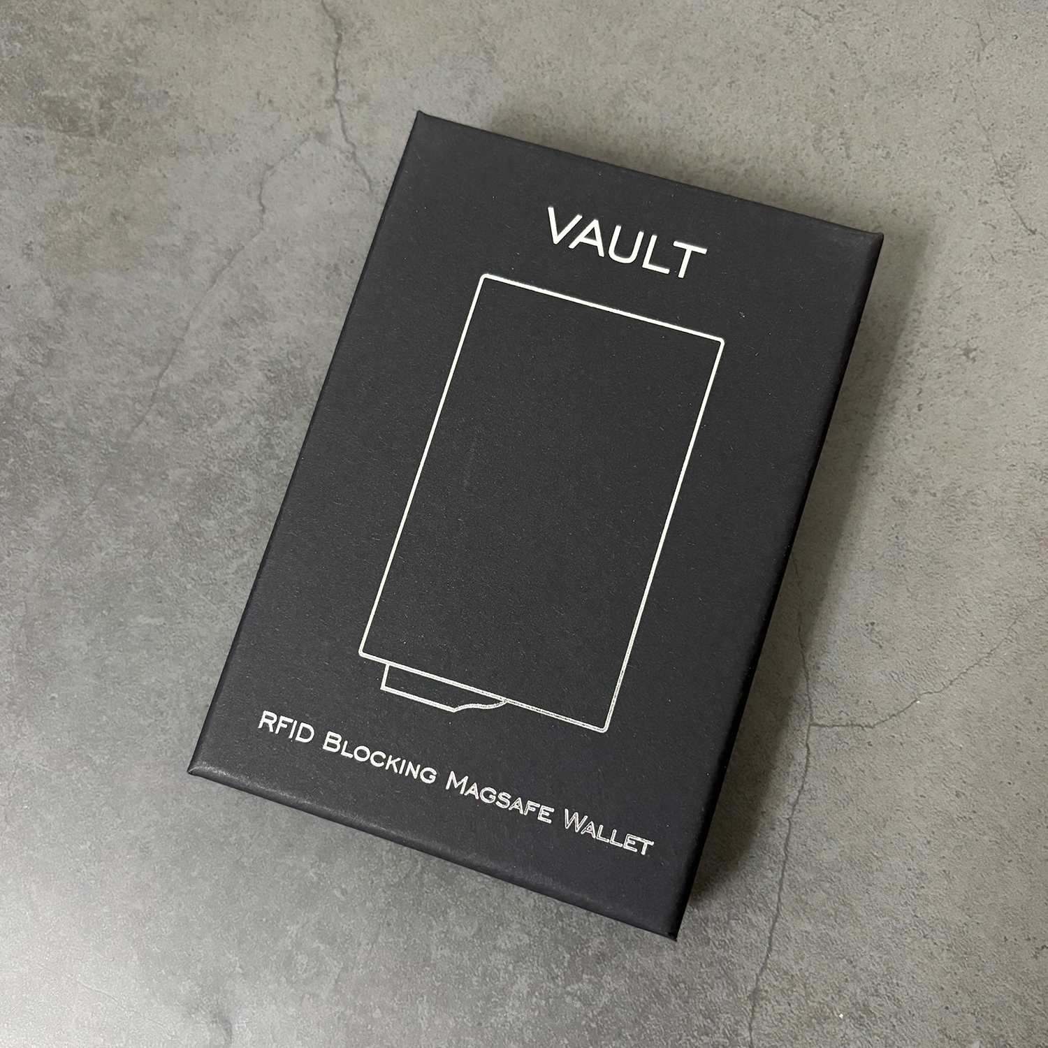 Vault RFID Aluminum Phone Wallet Featuring Magsafe