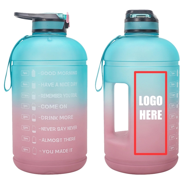 Custom 1 Gallon Water Bottle With Time Marker 6