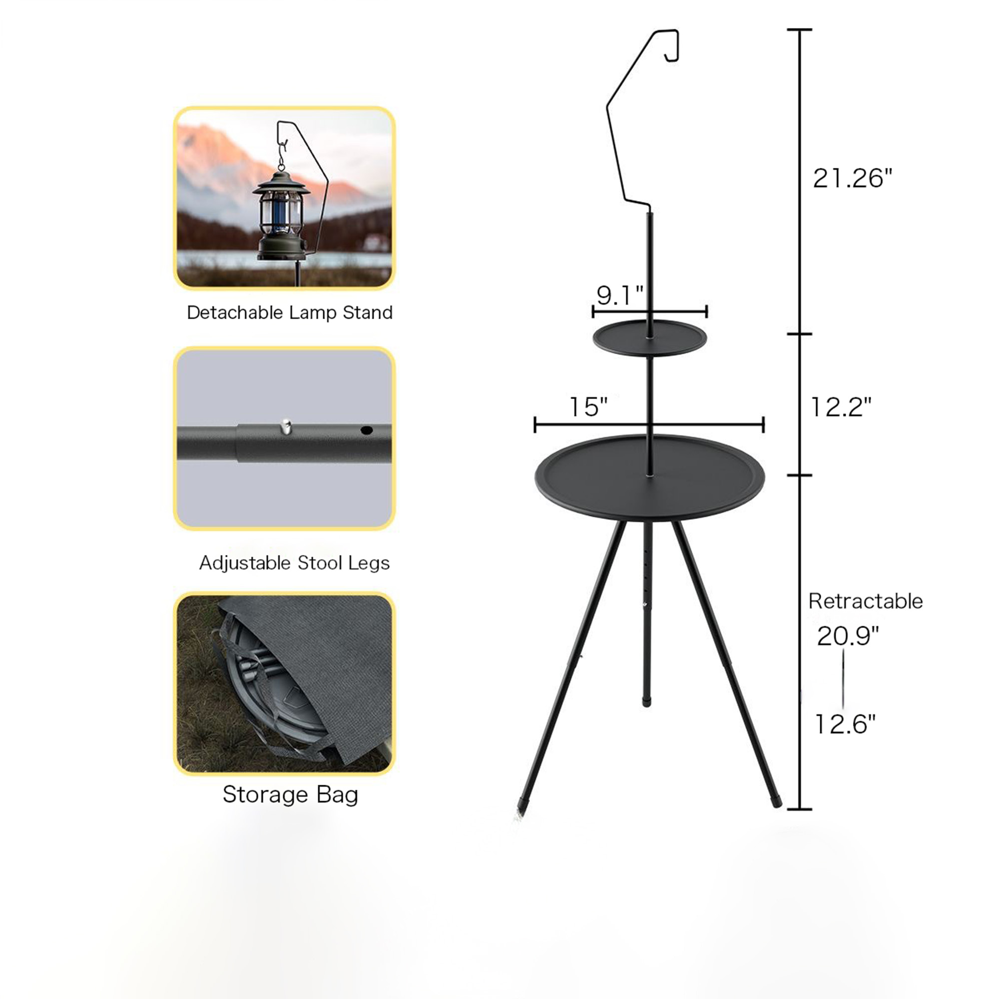 MOQ50 Outdoor Foldable Camping Table 3