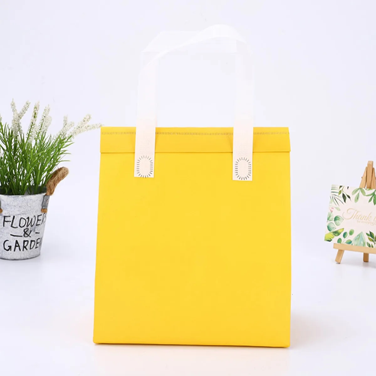 Reusable Non-Woven Insulated Grocery Tote Bag 6