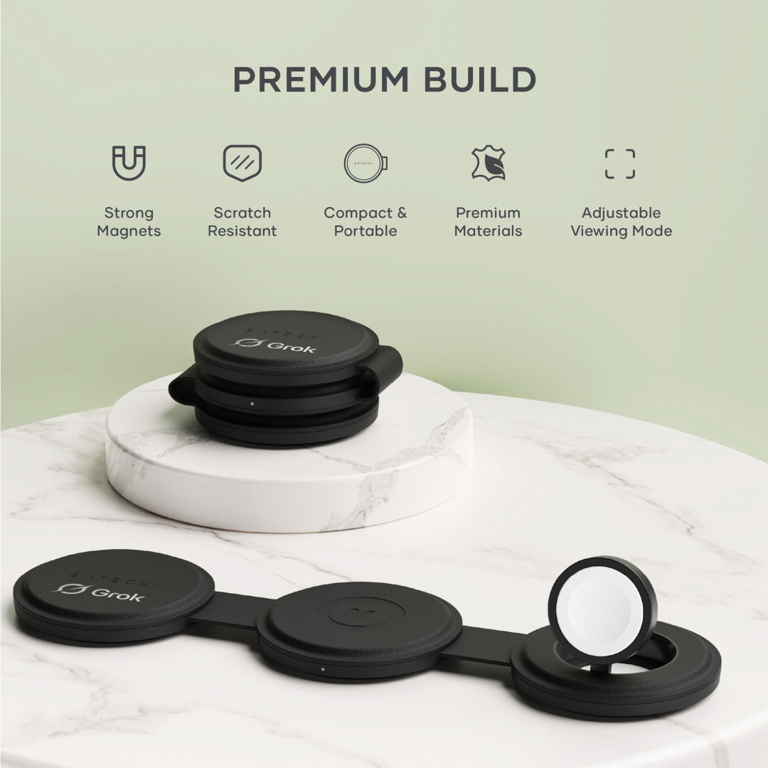 SATECHI® OntheGo™ 3-in-1 Wireless Charger 1