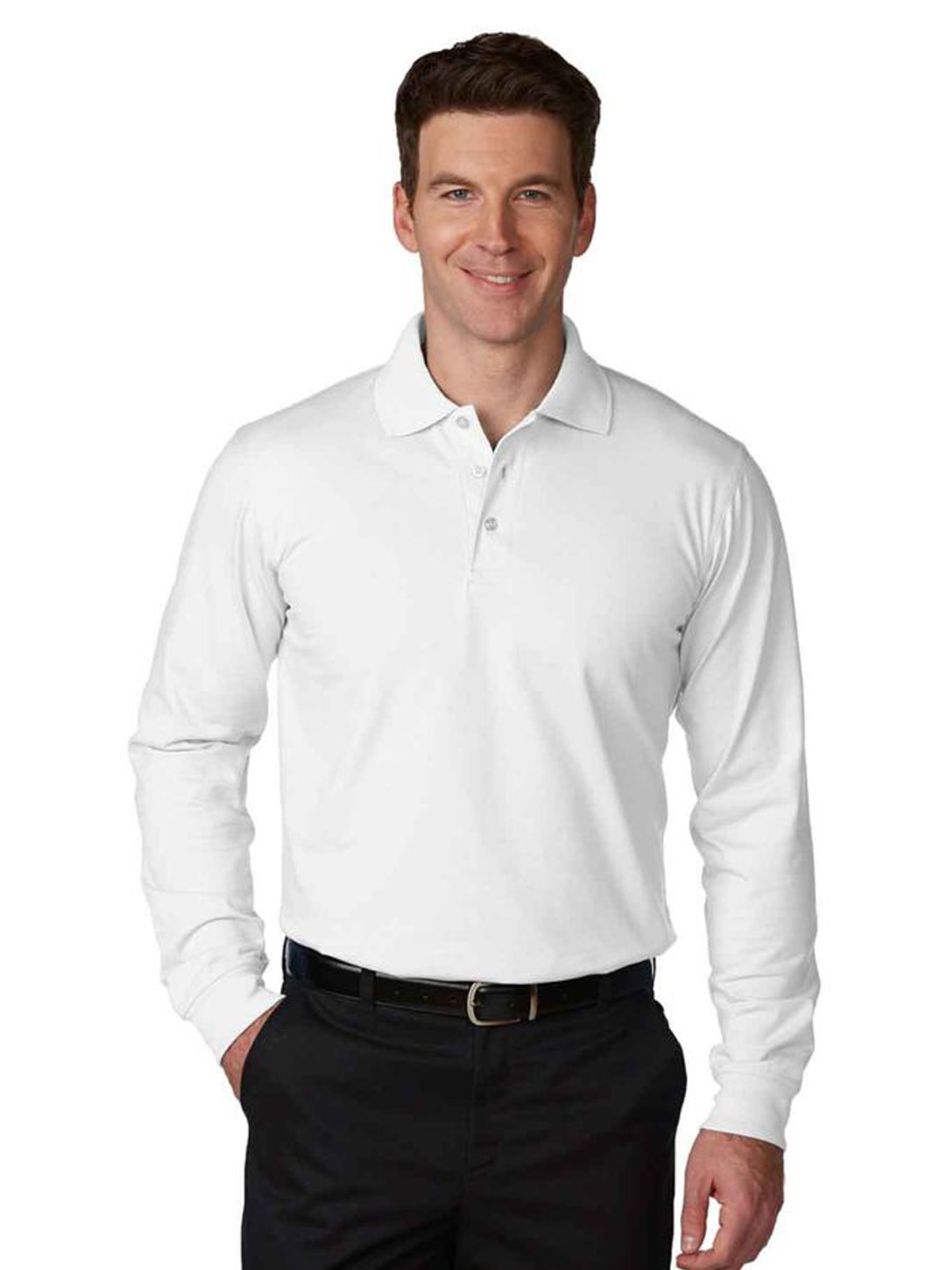 A+ Uniforms - Unisex Jersey Knit Long Sleeve Shirt 2