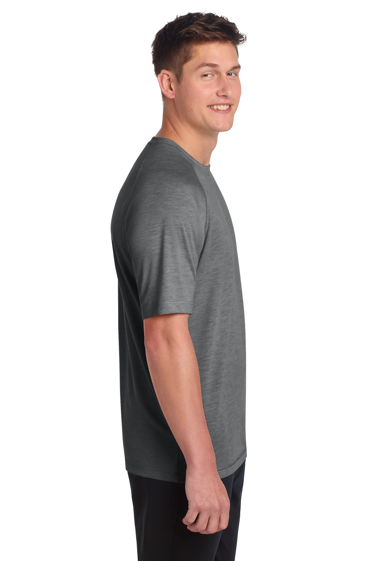 Sport-Tek PosiCharge Tri-Blend Wicking Raglan Tee. ST400 12