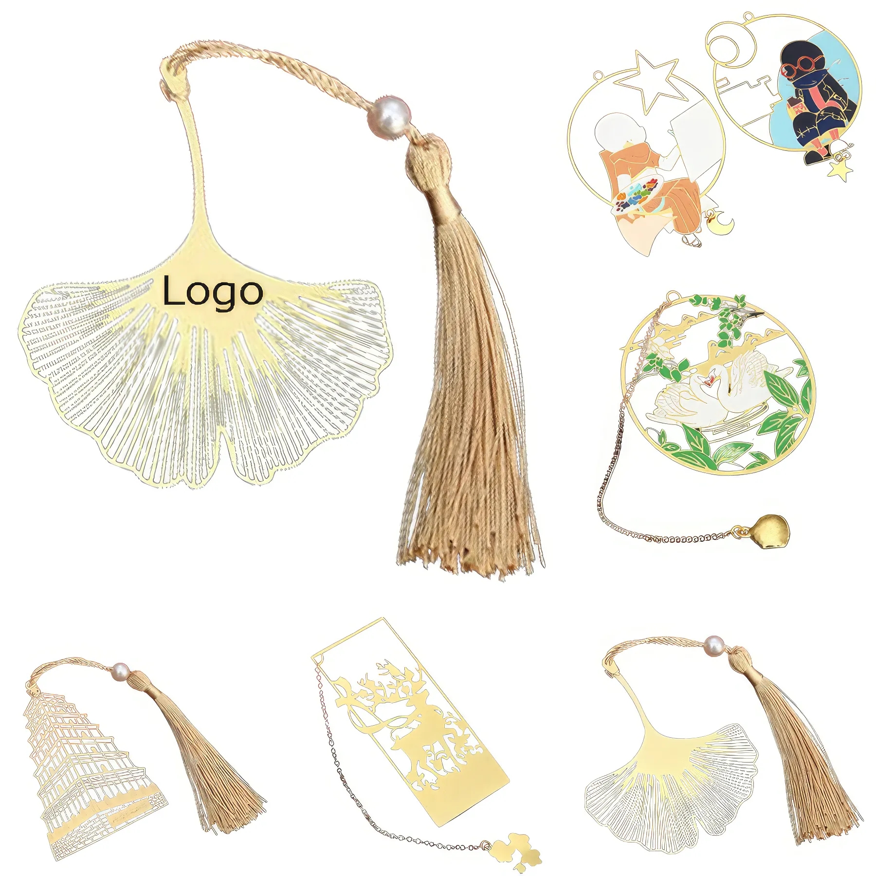 Artistic Hollowed-out Bookmark 2