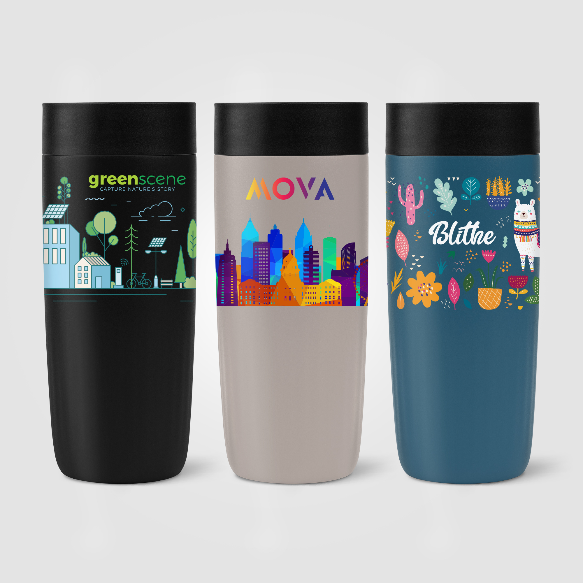 Majesty Recycled Stainless Steel Tumbler - 13 oz. 8