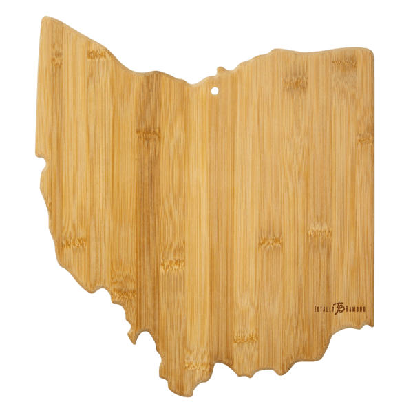 U.S. State Shaped Bamboo Cutting and Serving Boards 351