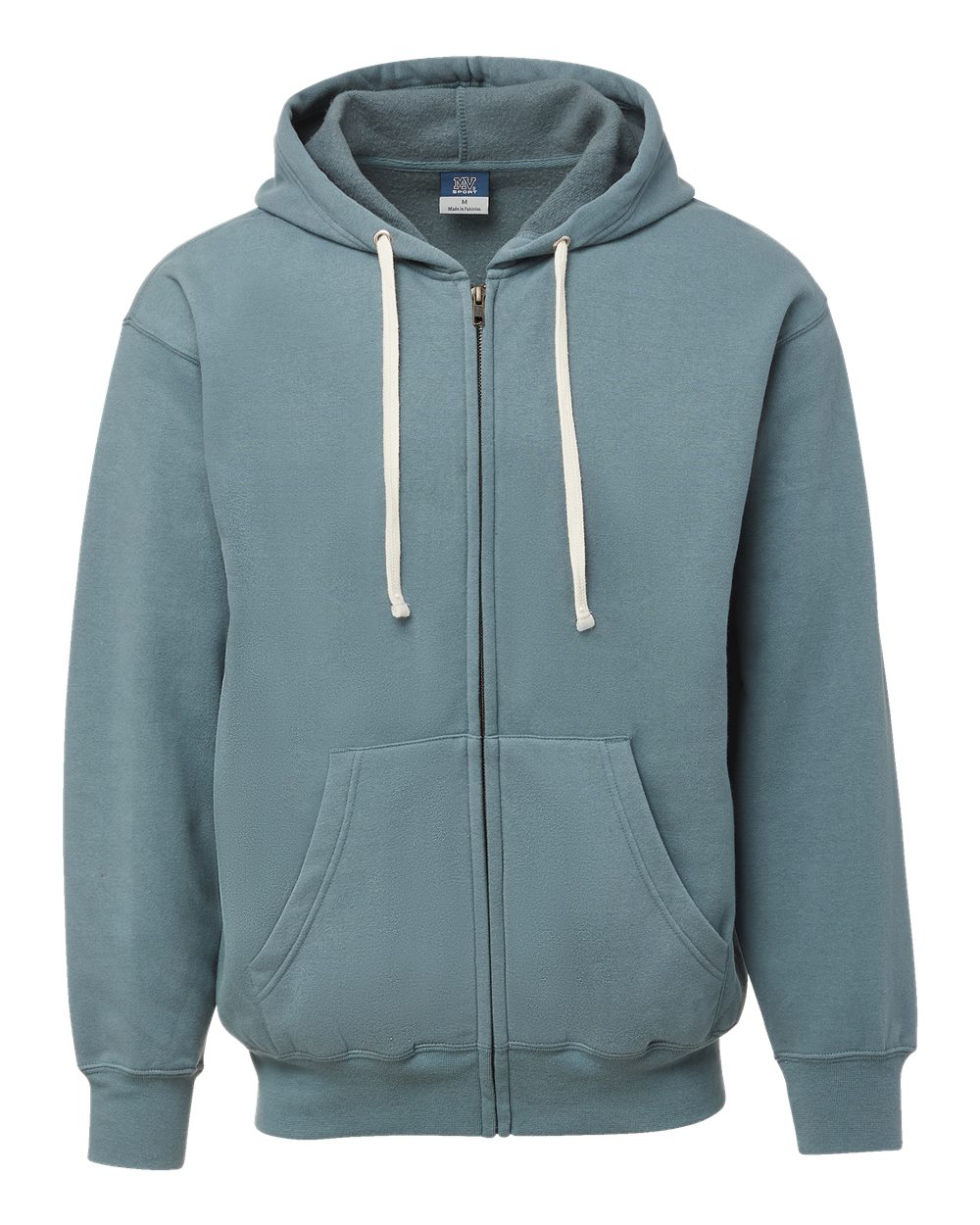Unisex Vintage Fleece Full-Zip Hooded Sweatshirt - 22132 2