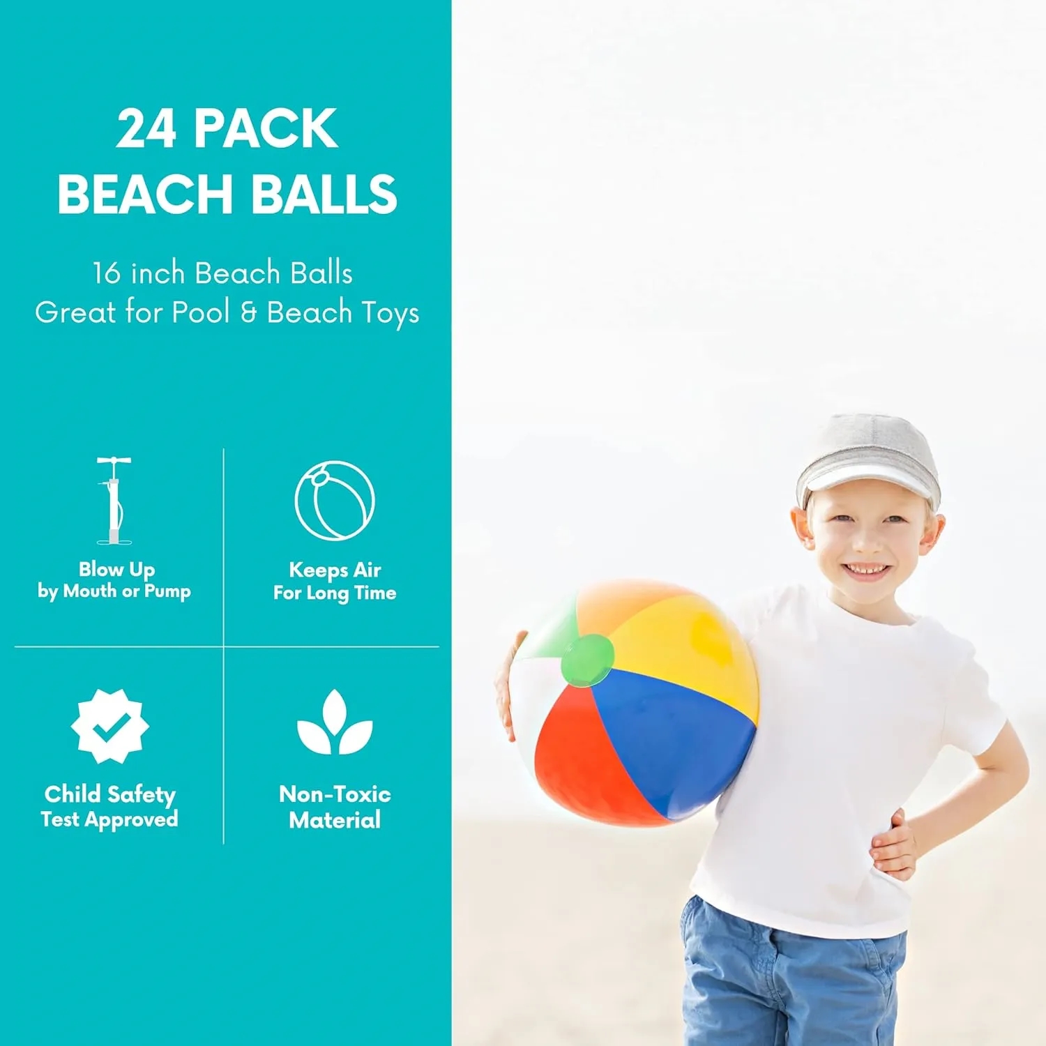 16 Inch Inflatable Beach Balls 2