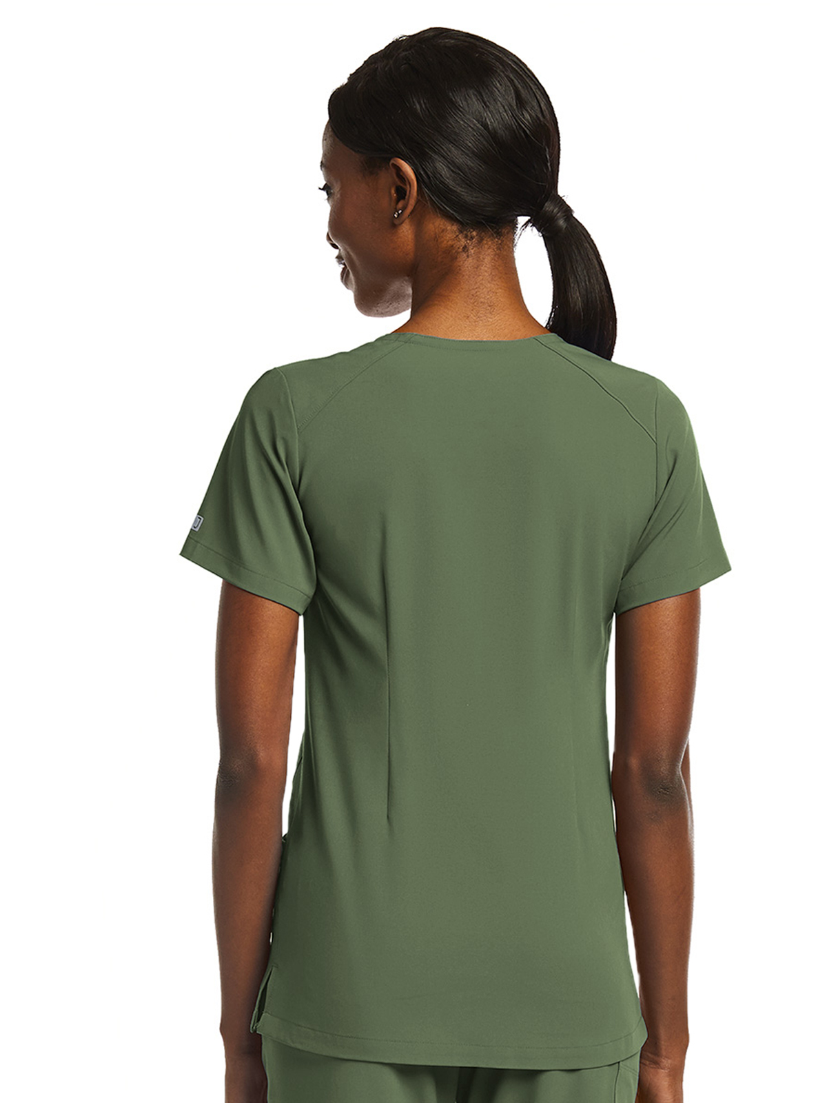 ScrubJoy Originals - Women's Fitted Two-Pocket V-Neck Top 19