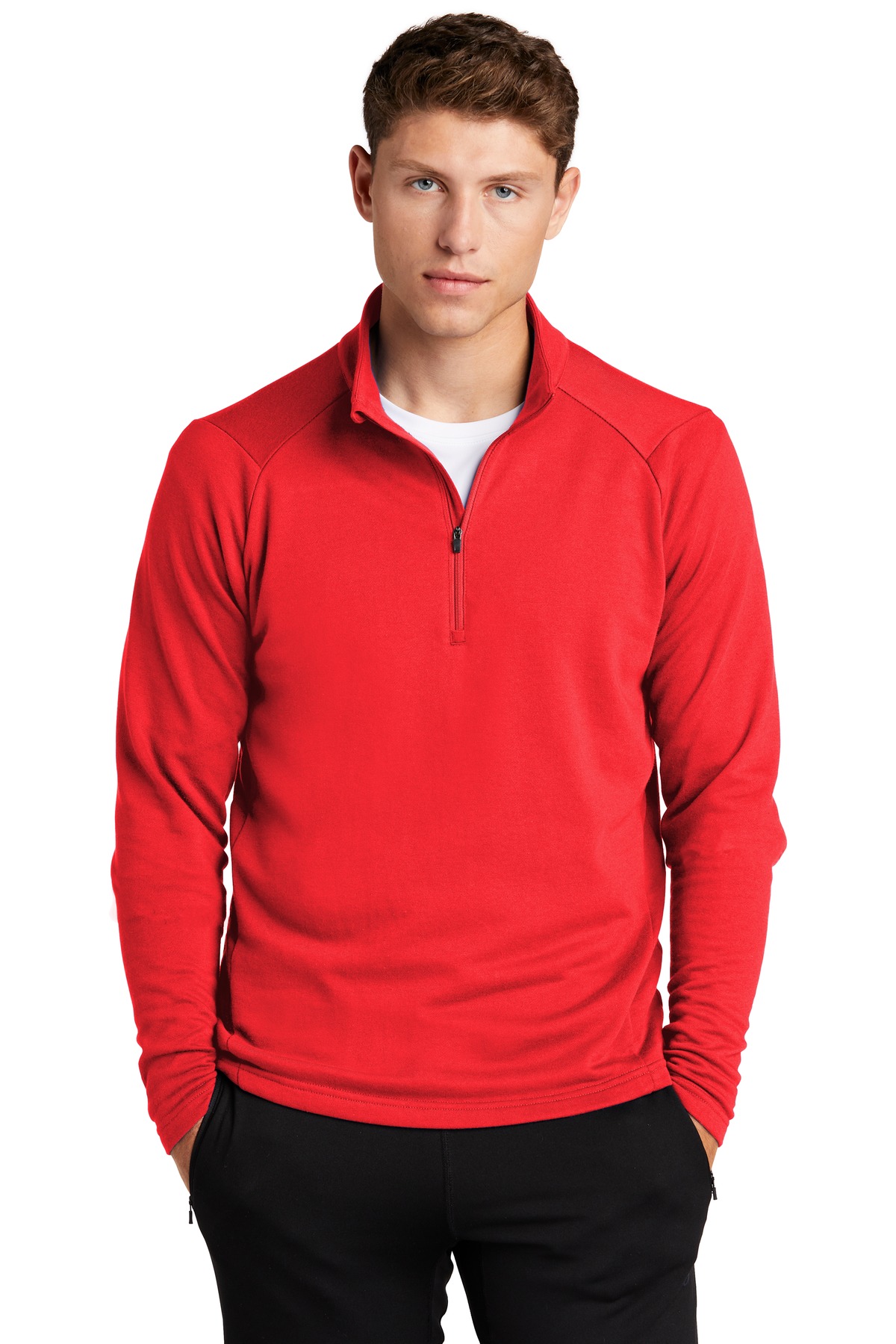 Sport-Tek Lightweight French Terry 1/4-Zip Pullover. ST273 1