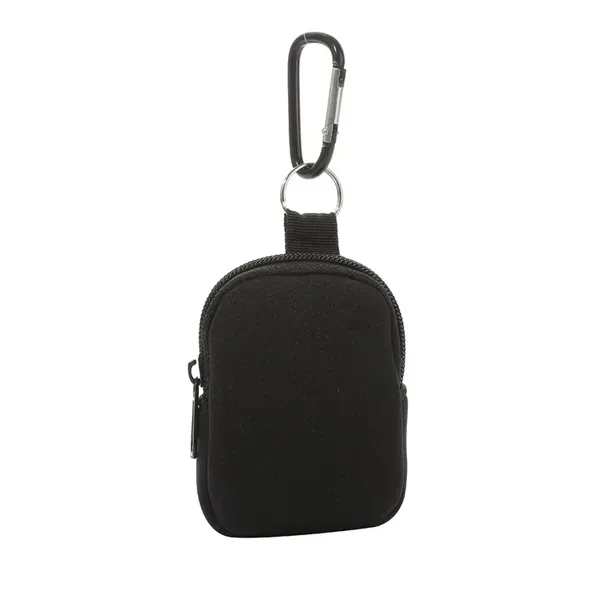 Neoprene Waist Bag with Adjustable Belt Pouch and Zipper 2