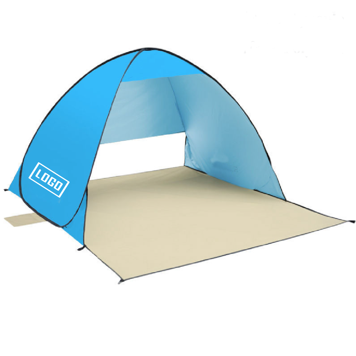 Camping Beach Tent 3-4 Persons Portable Lightweight 1