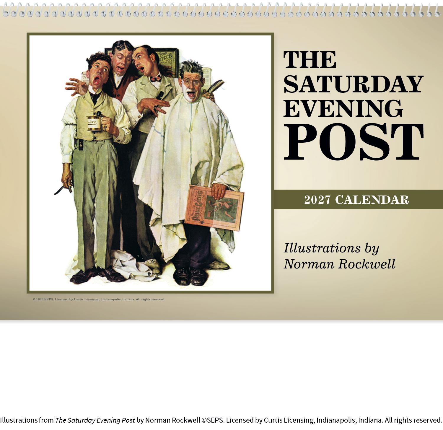 Triumph® Calendars The Saturday Evening Post Pocket Calendar 51