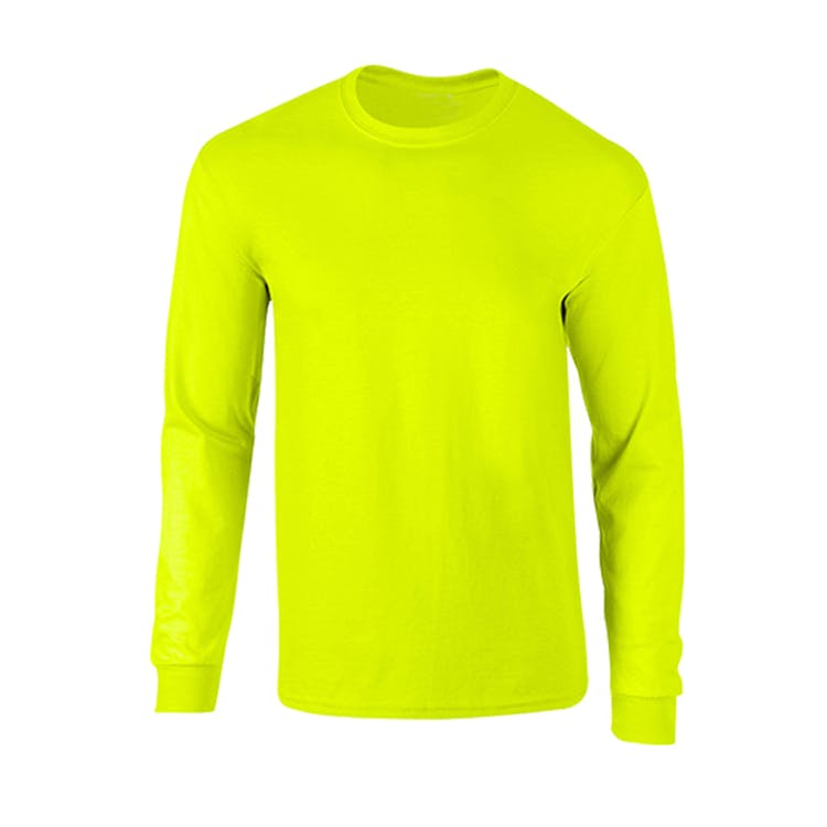 Fruit of the Loom T-Shirts - Safety Green Large 1