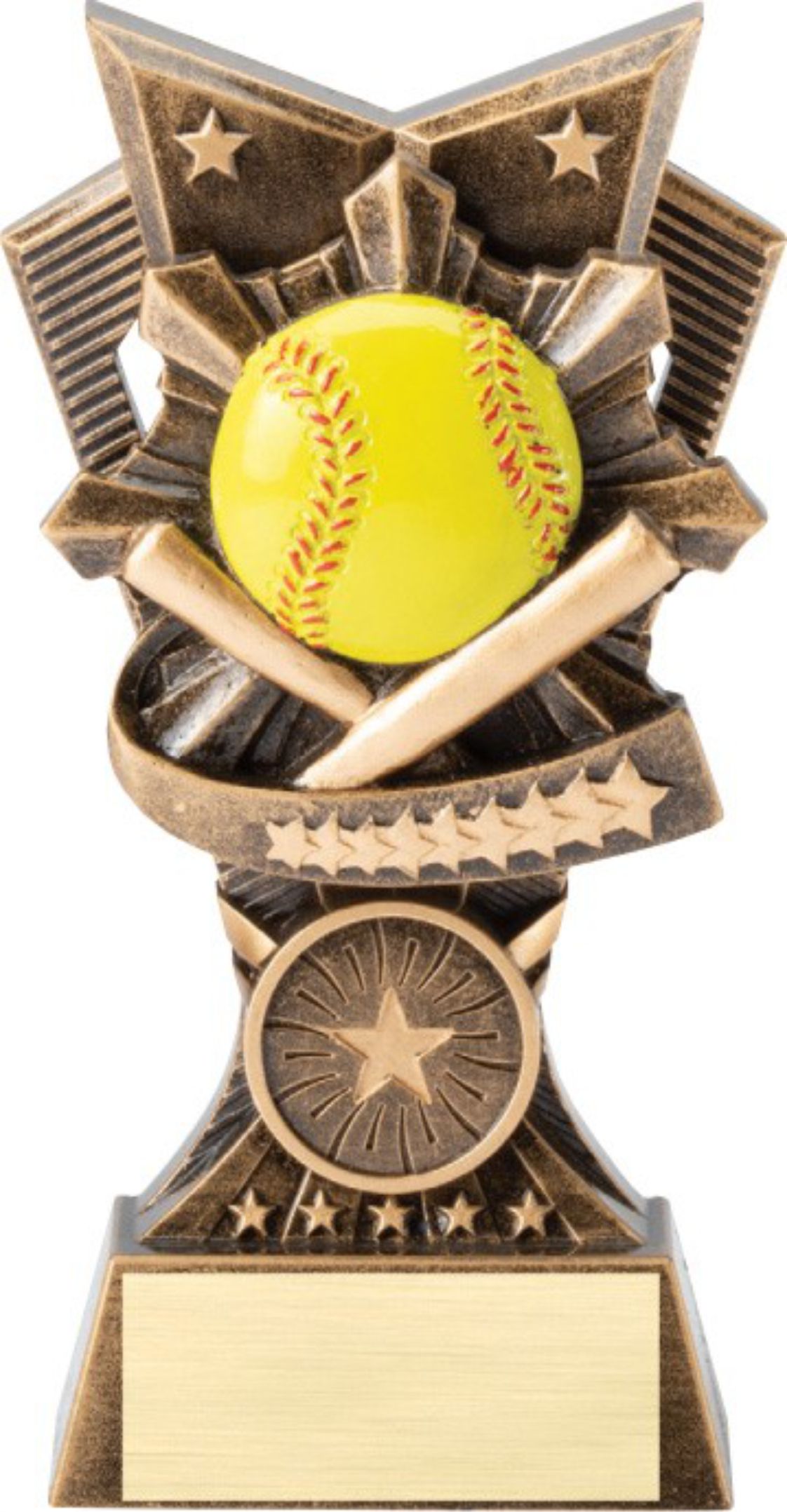 Softball 3D Design Resin Award 2