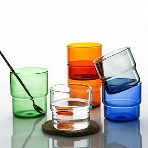 Coloured Glass Cup 8