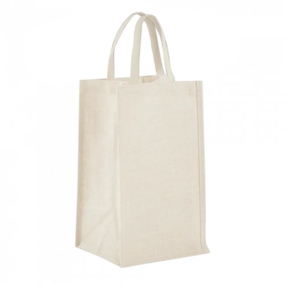 4-Bottle Heavy Cotton Canvas Tote 3
