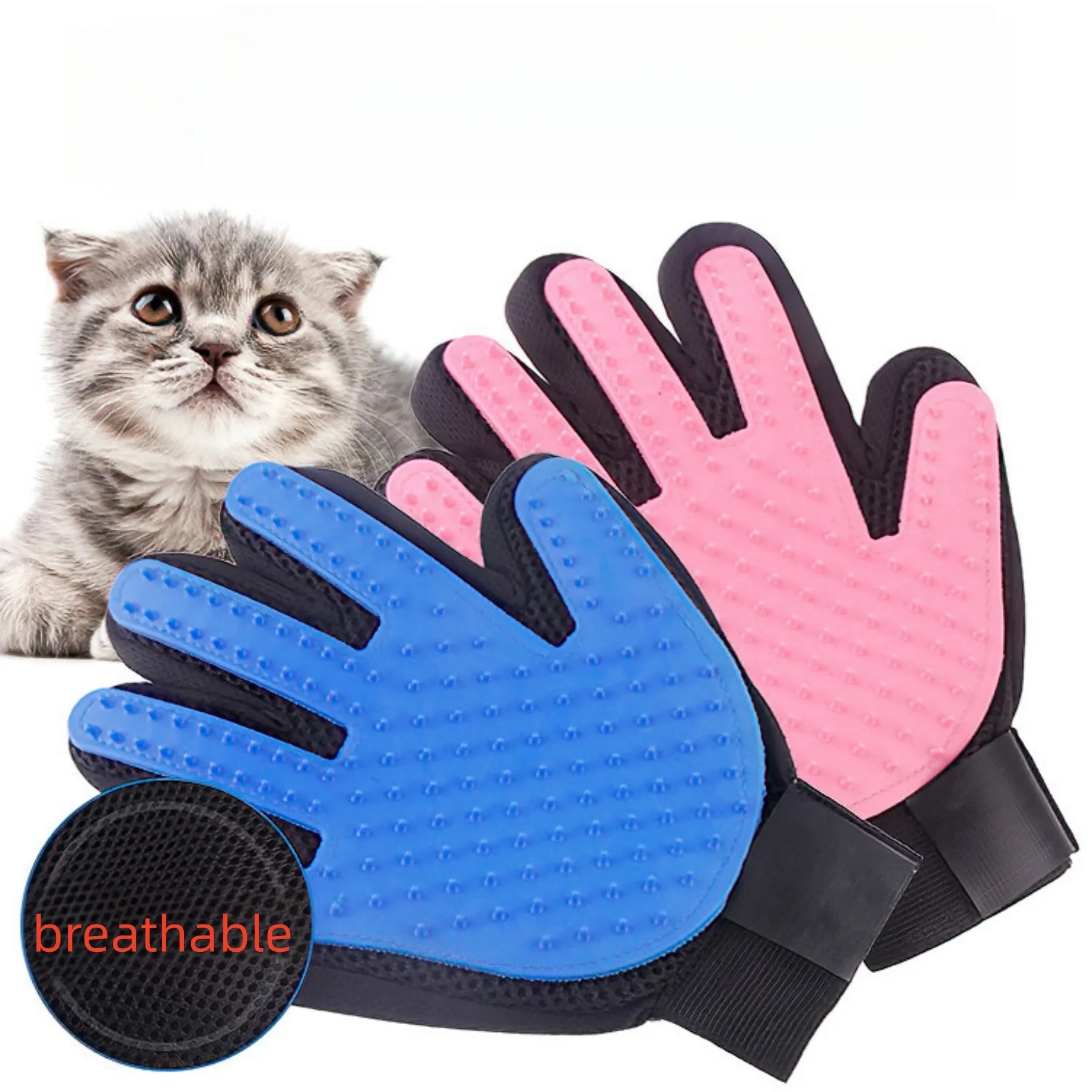 Pet Massage Bath Gloves 2