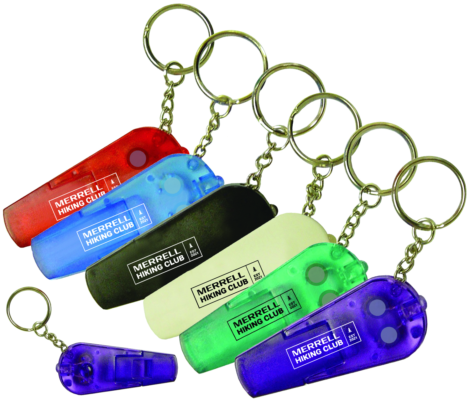 LED Whistle Keychain 9