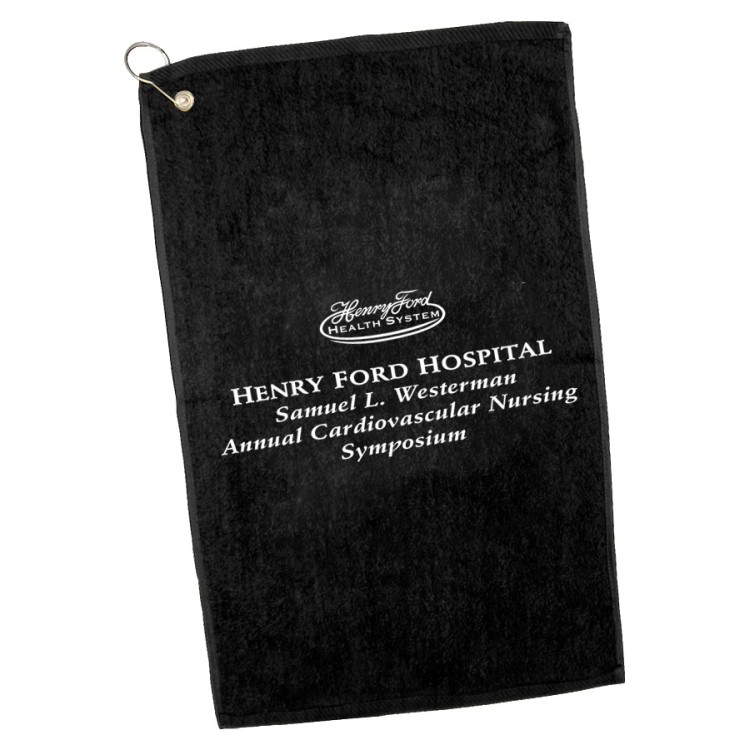 Colored Hand Towel Hemmed 16