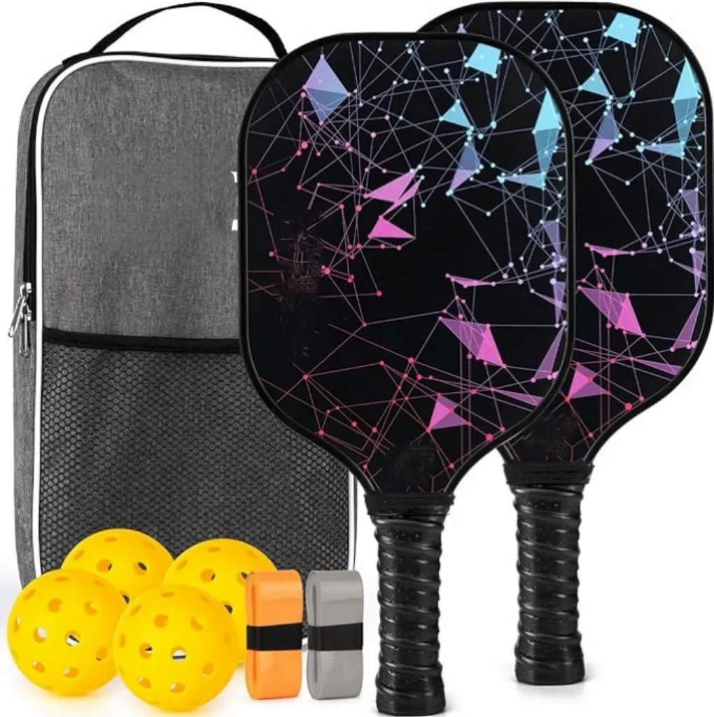 3K Graphite Pickleball Racket Set 3