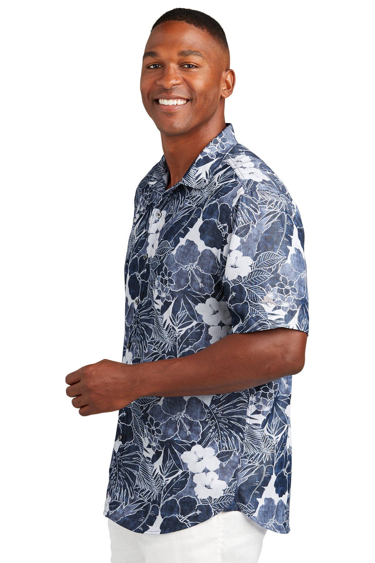 Tommy Bahama Coconut Point Playa Flora Short Sleeve Shirt ST325929TB 1