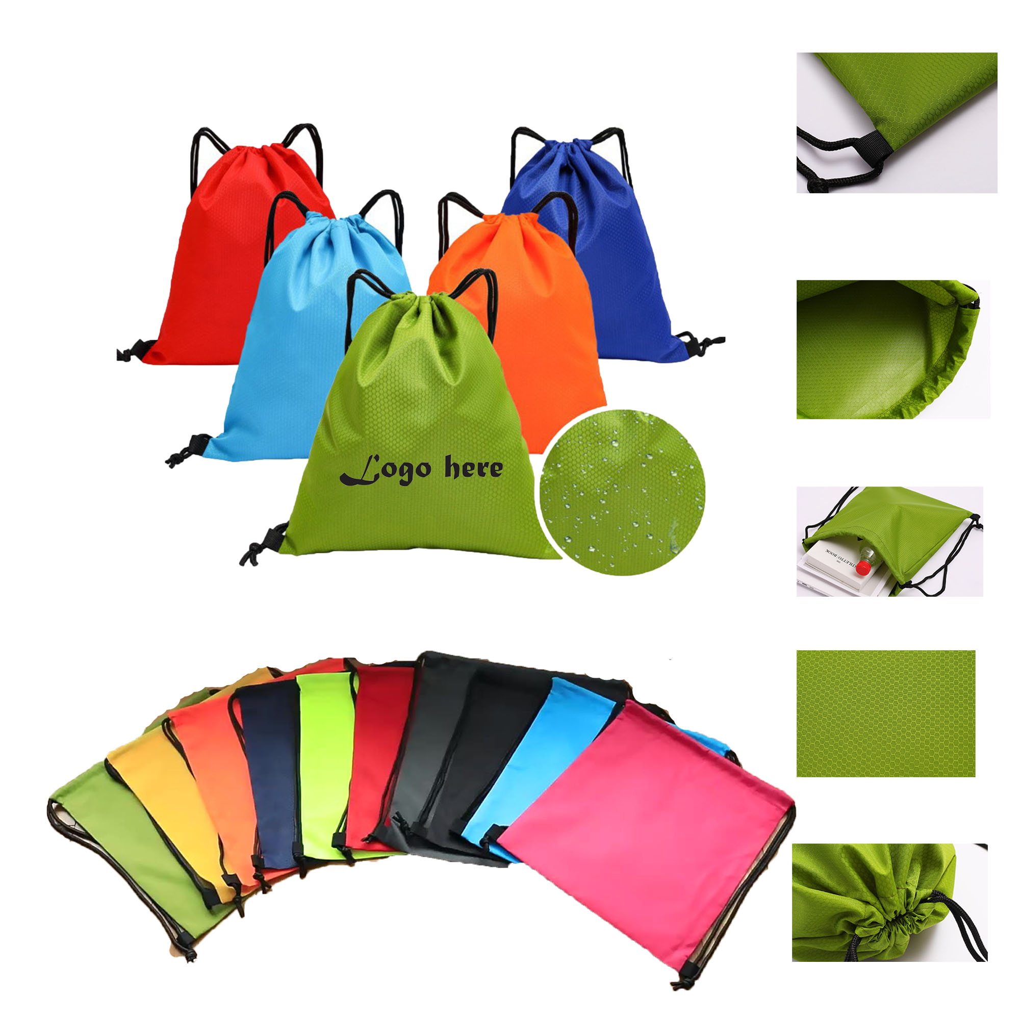 Oxford Fabric Drawstring Bag 1