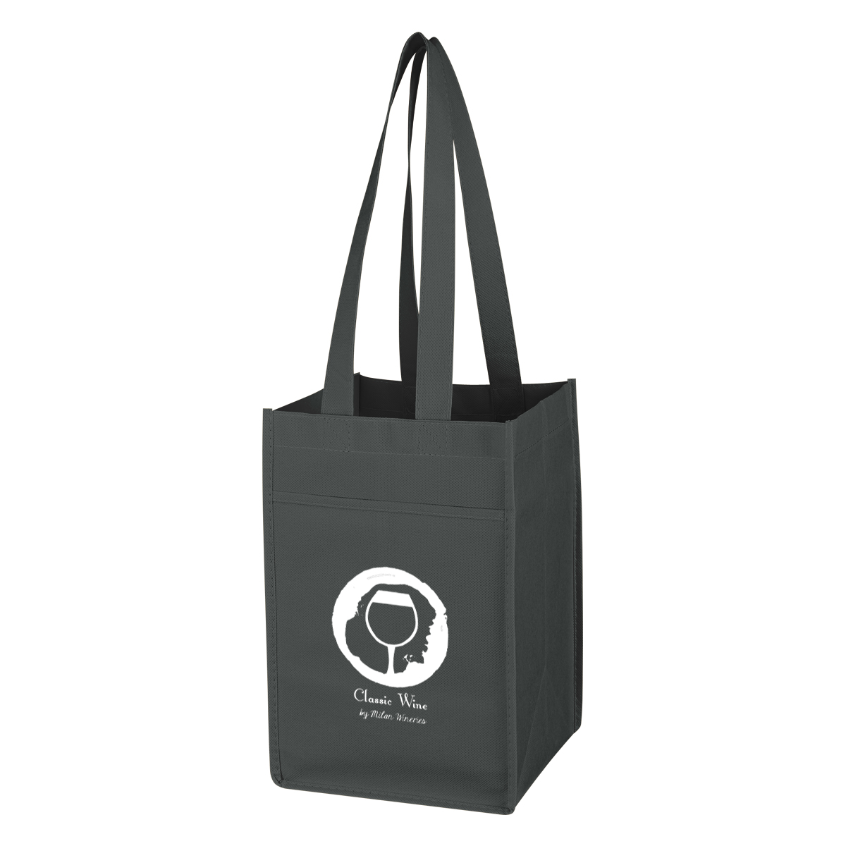 Non-Woven 4 Bottle Wine Tote Bag 2