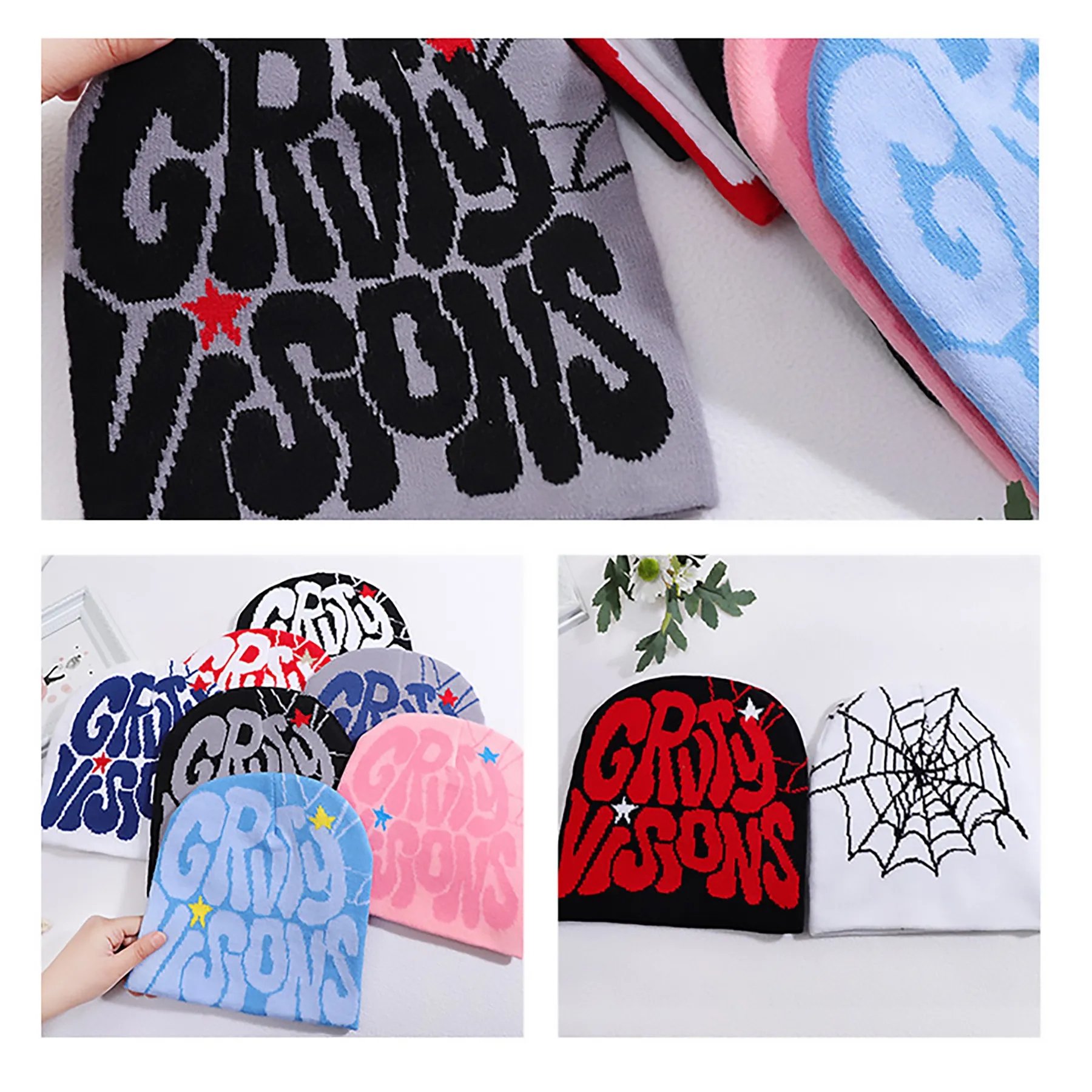 Acrylic Trendy Cold Hat 1