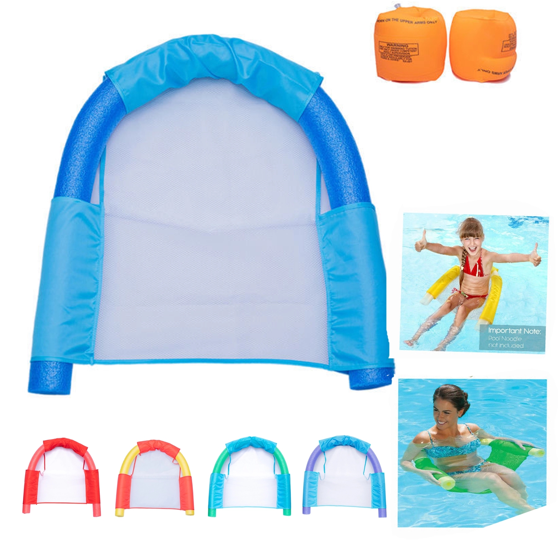 Floating Pool Noodle Chair 1