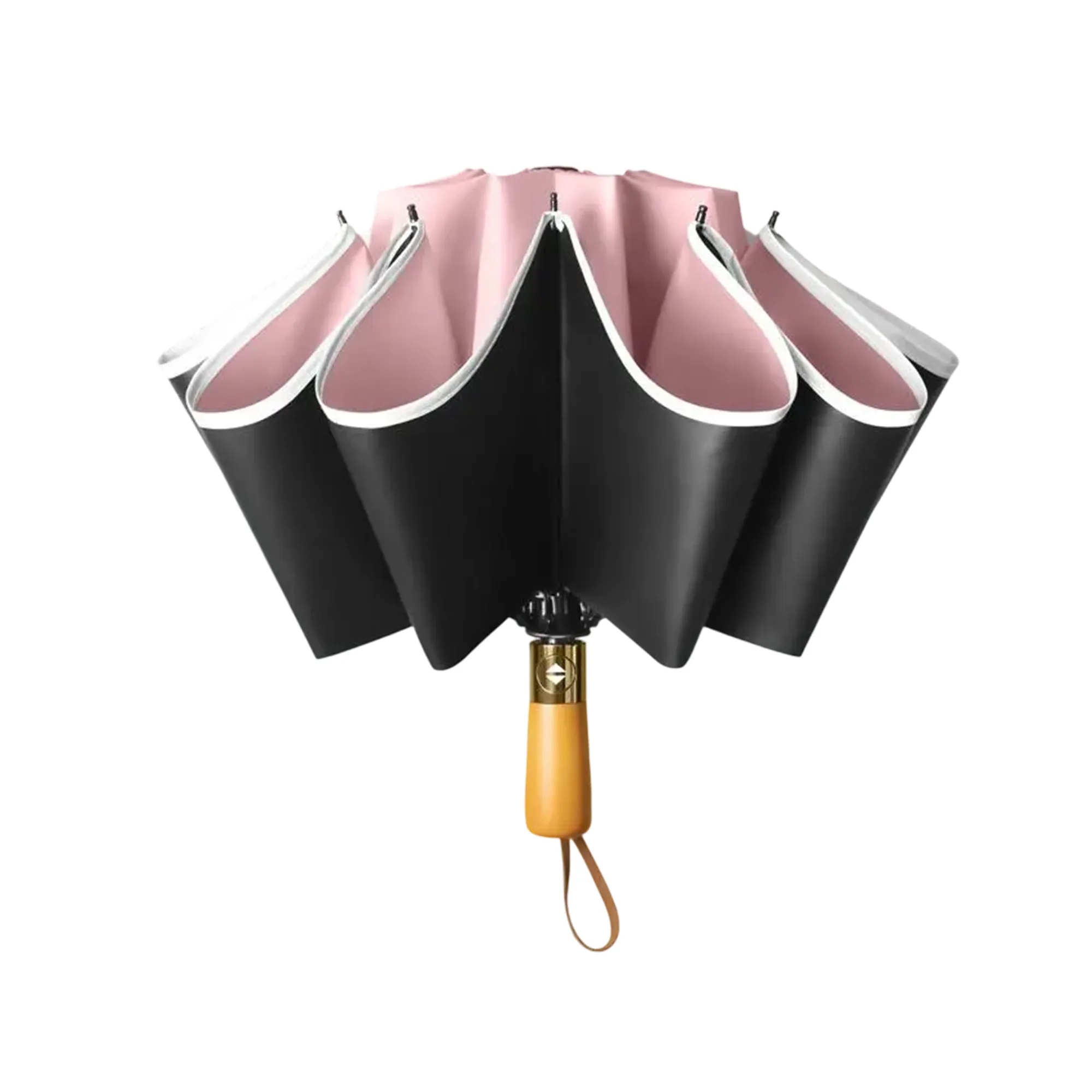 Durable Folding Umbrella with Water Repellent Fabric 2