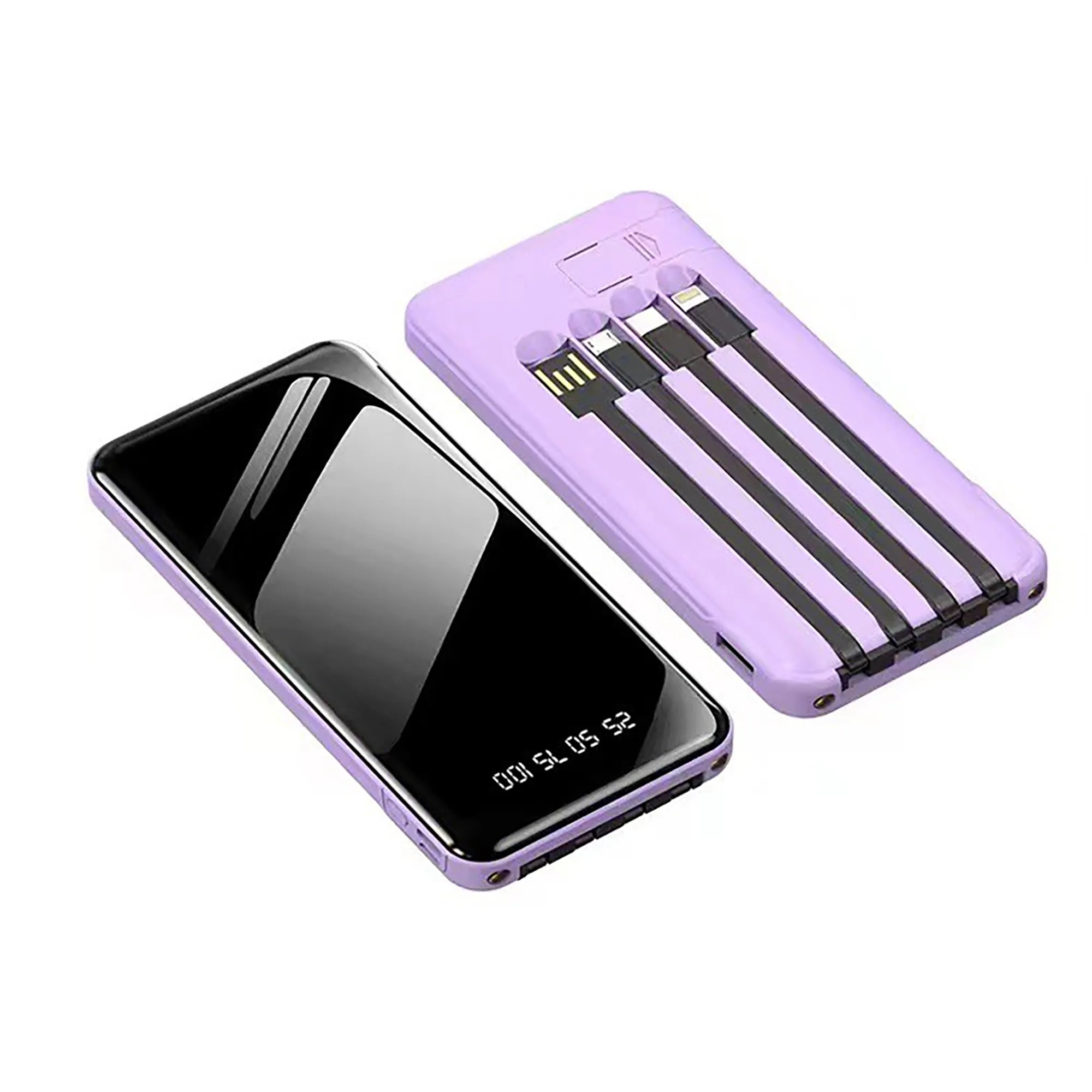20000 mAh 4 Charging Cable Power Bank 4