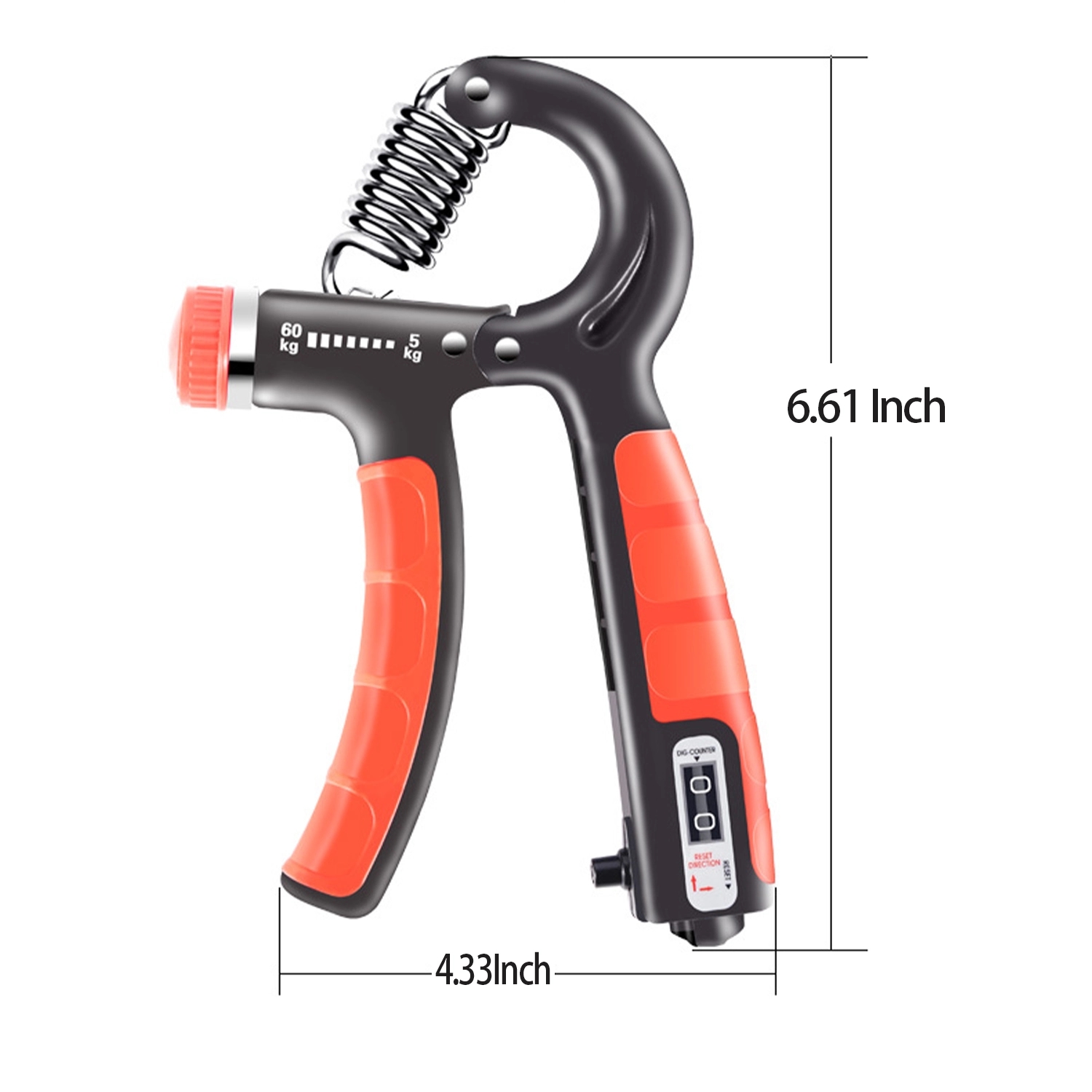 Adjustable R-Shape Countable Hand Grip 5