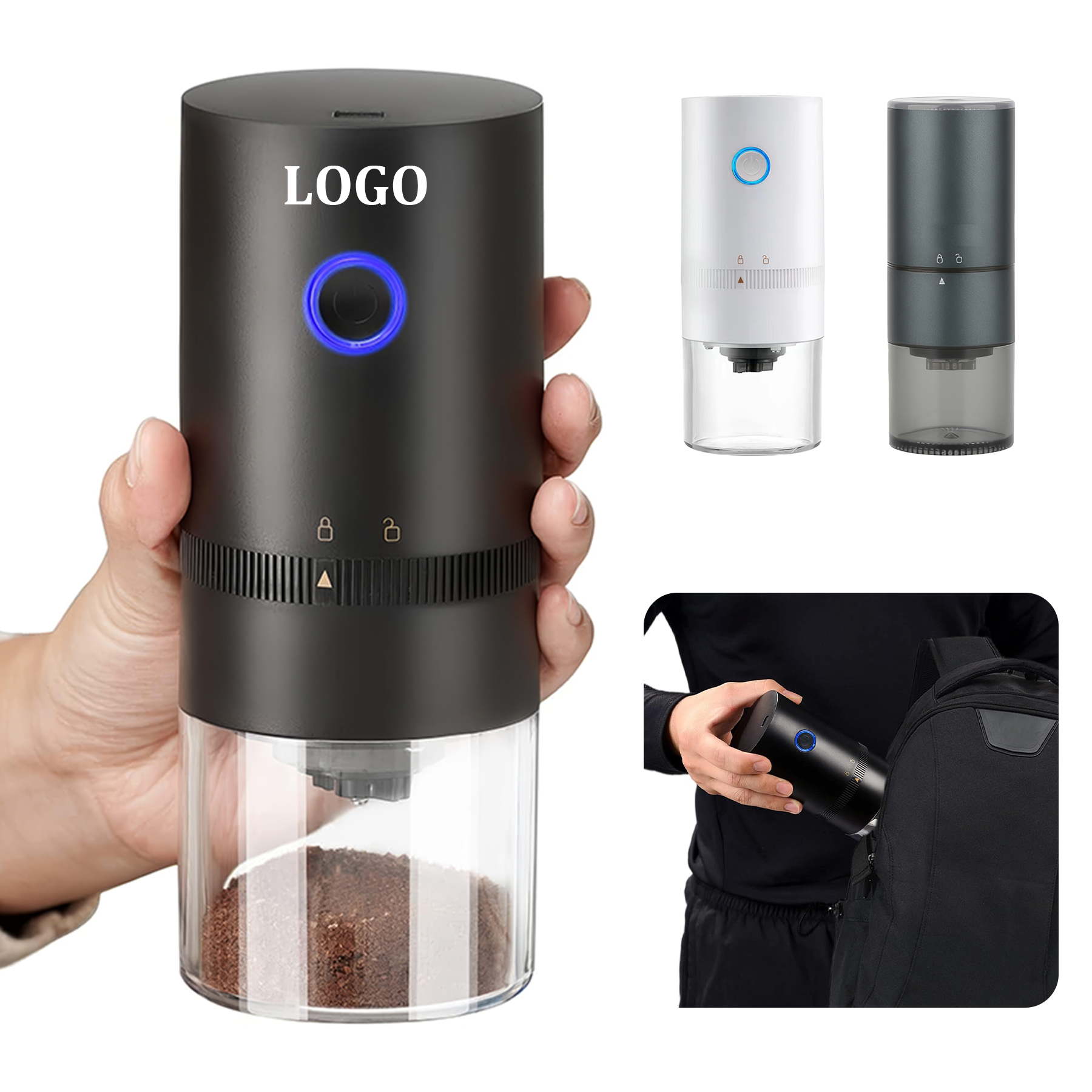 Small Cordless Coffee Grinder 3