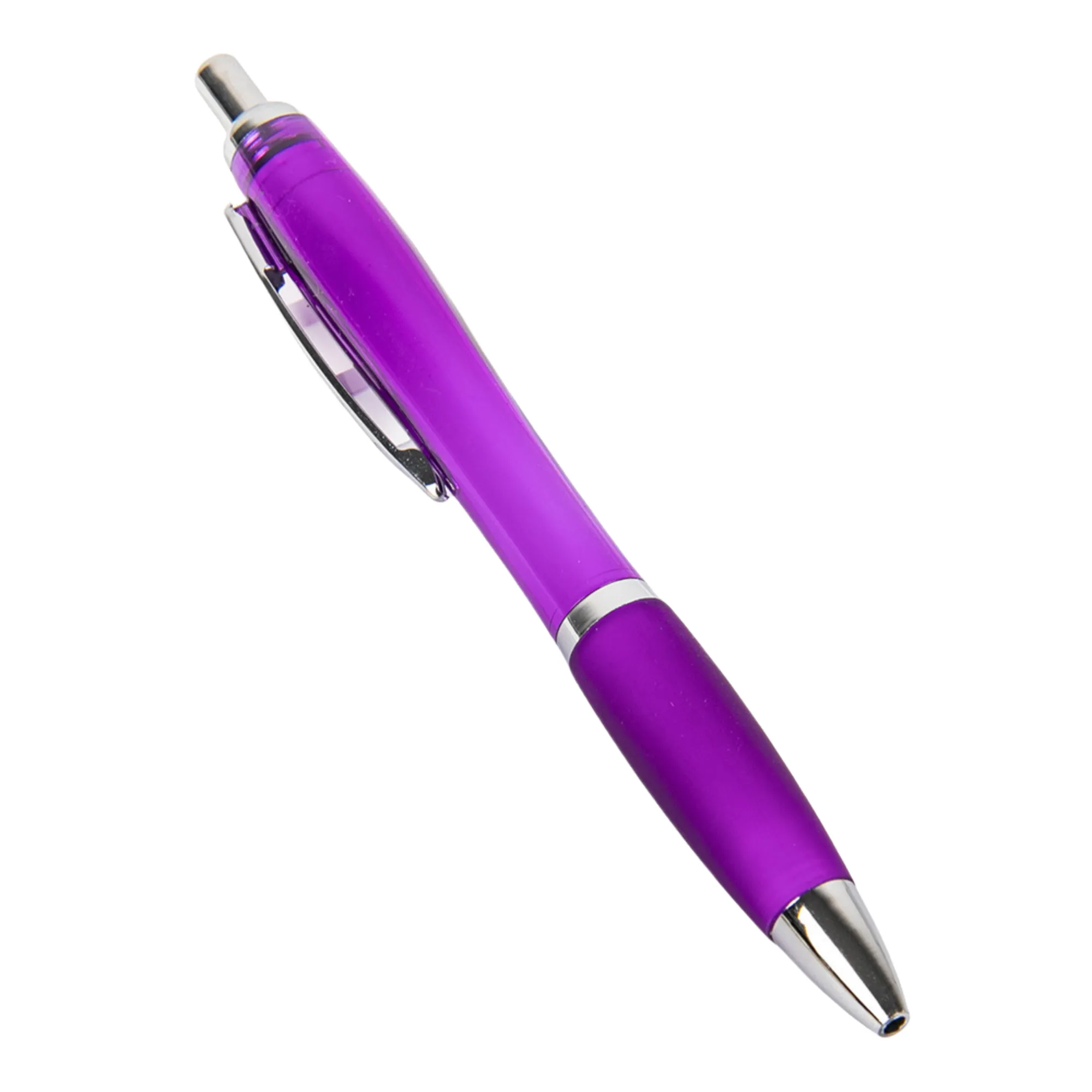 Press-Type Plastic Barrel Ballpoint Pen 16