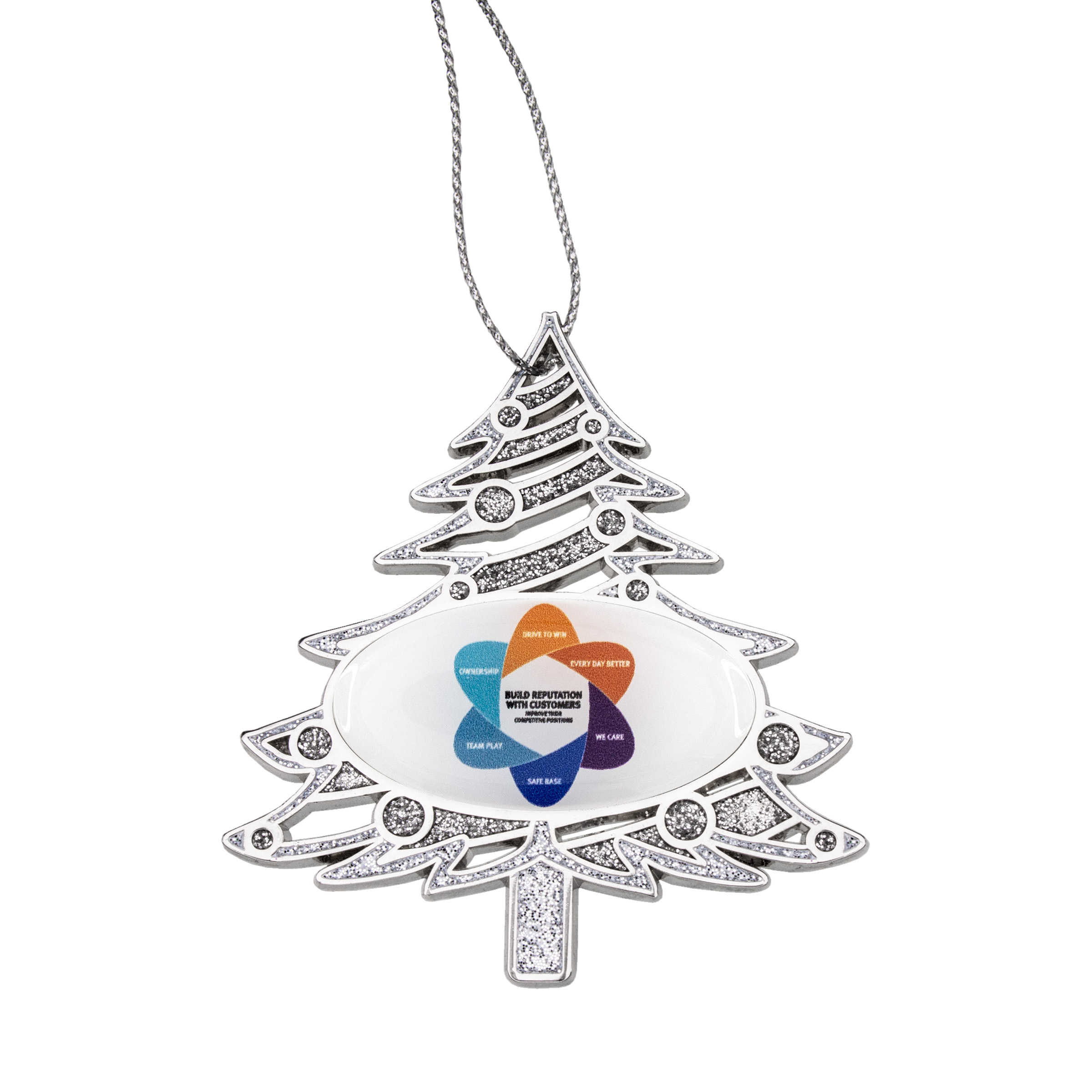 Christmas Tree Holiday Ornament 5